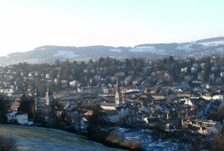 St.Gallen von den Weihern